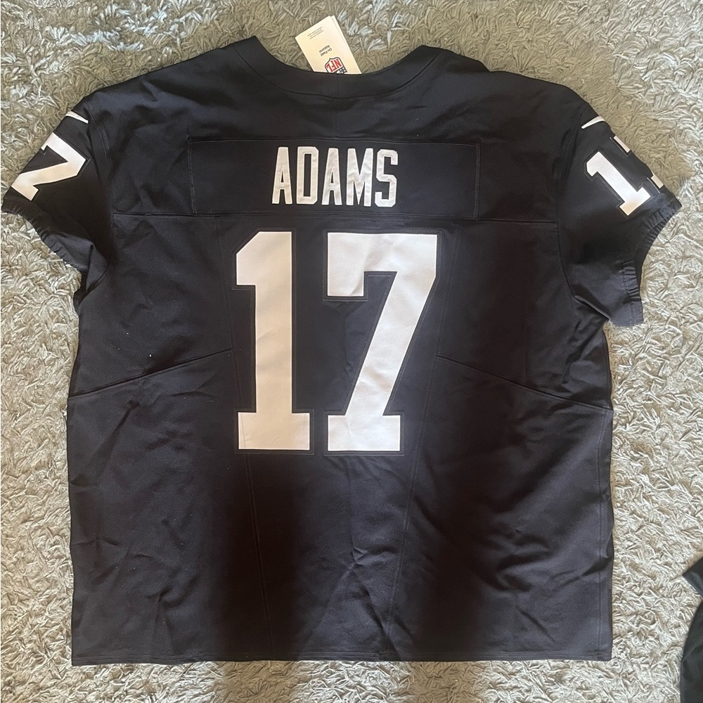 Nike On-Field Authentic XXL (60) DeVante Adams Raiders Jersey